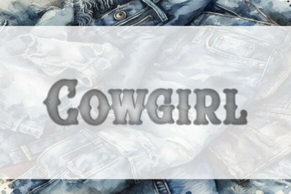 Cowgirl Font - Preview 1