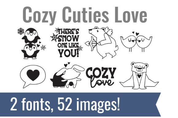 Cozy Cuties Font - Preview 1