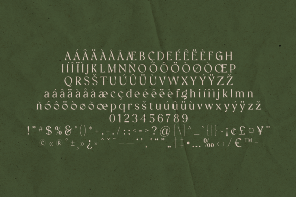 Creators Type Font PNG with transparent background - Preview 4