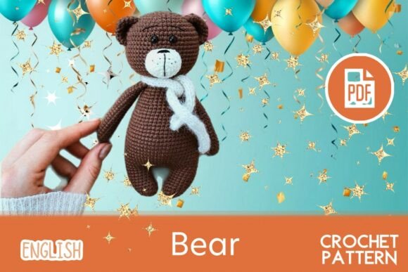 Crochet Bear / Amigurumi Toy / PDF