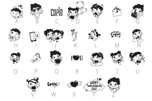 Cutey Cupid Font - Preview 2
