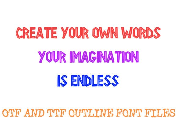 Electric Jagged Font - Preview 2