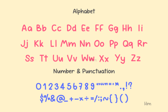 Friendly Kids Font - Preview 4