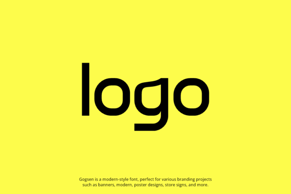 Gogsen Font - Preview 2