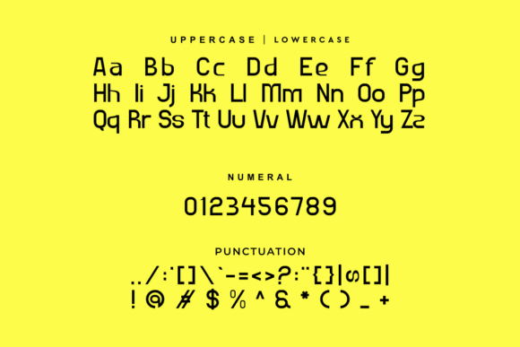 Gogsen Font - Preview 5