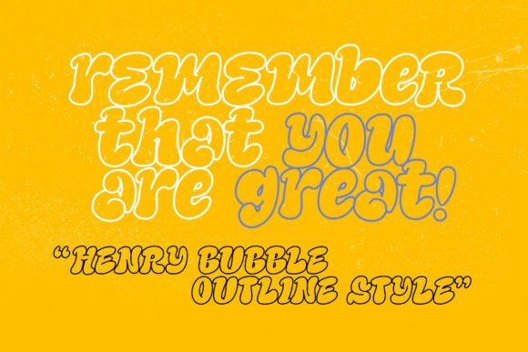 Henry the First Duo Font - Preview 4