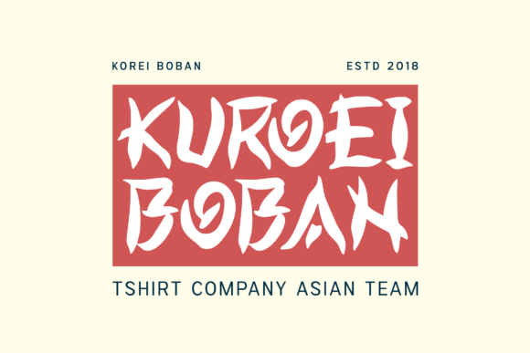 Konbami Font PNG with transparent background - Preview 4