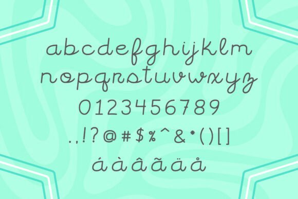 Neon Glowup Font PNG with transparent background - Preview 1