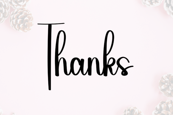Pink Valentine Font PNG with transparent background - Preview 4