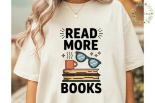 Read More Books Sublimation Design