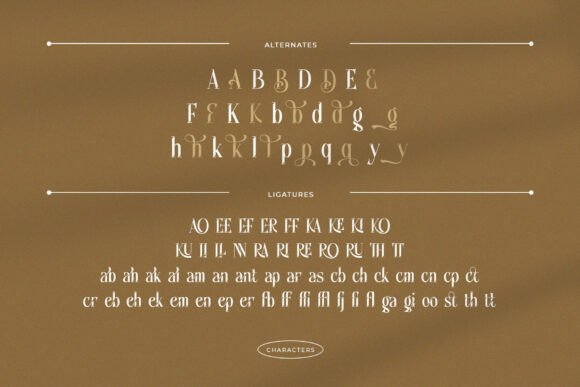 Sabiant Font PNG with transparent background - Preview 3