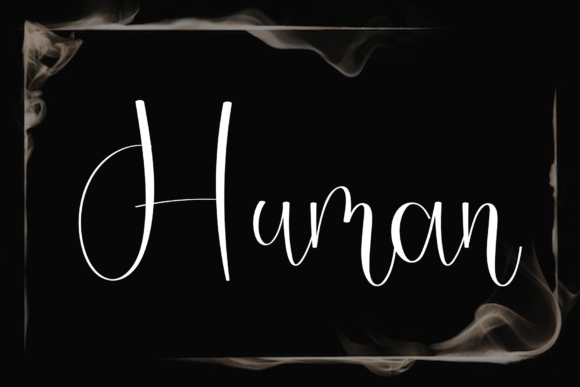 Smooth Handmade Font PNG with transparent background - Preview 4