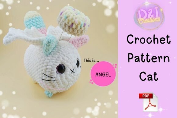 Angel Cat Crochet Pattern