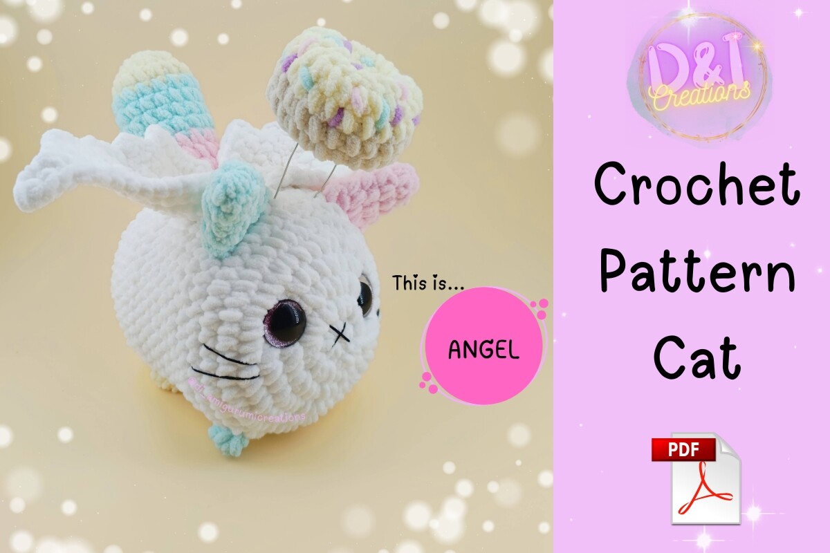 Angel Cat Crochet Pattern