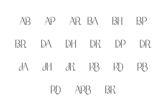 Arbaine Dairel Font - Preview 6