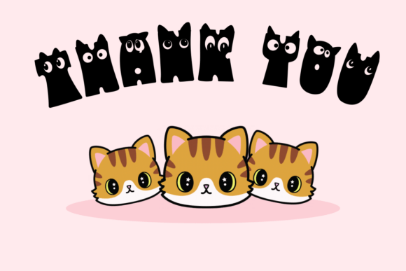 Baby Cat Eyes Font - Preview 4