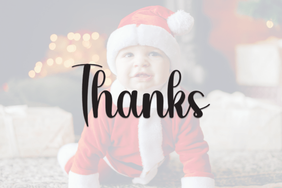 Baby Santa Font - Preview 5