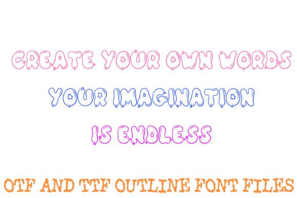 Bubble Balloon Font - Preview 2