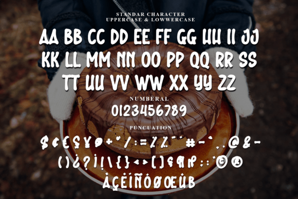 Cake Winter Font - Preview 4