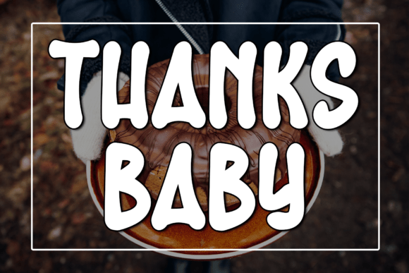 Cake Winter Font - Preview 5