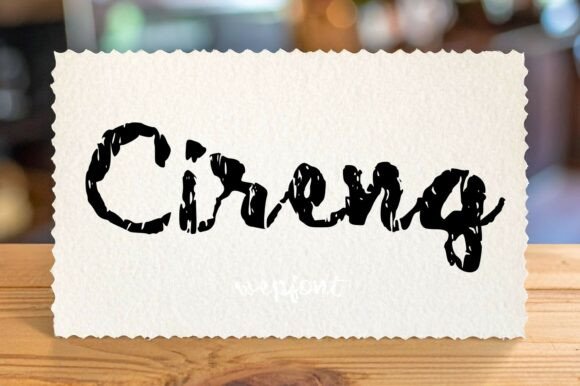 Cireng Font - Preview 1