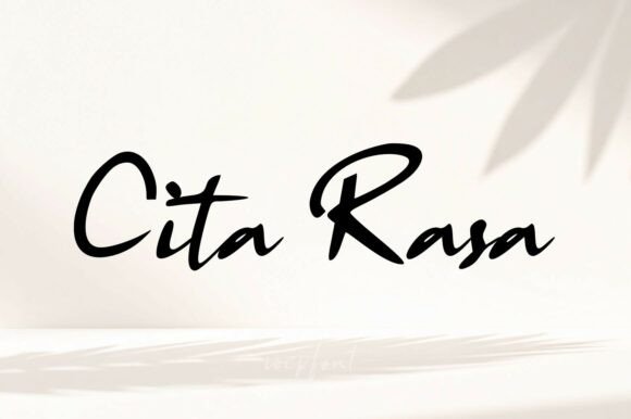 Cita Rasa Font - Preview 1