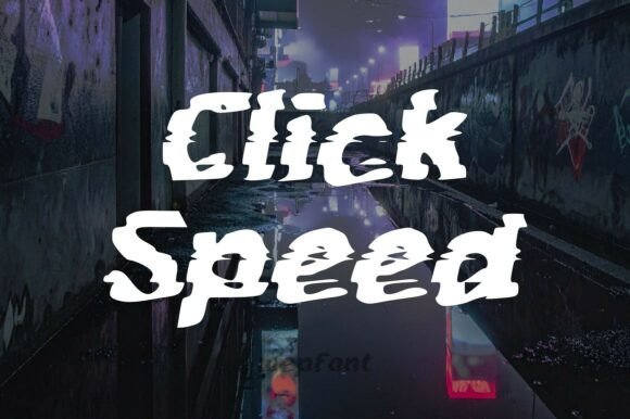 Click Speed Font - Preview 4