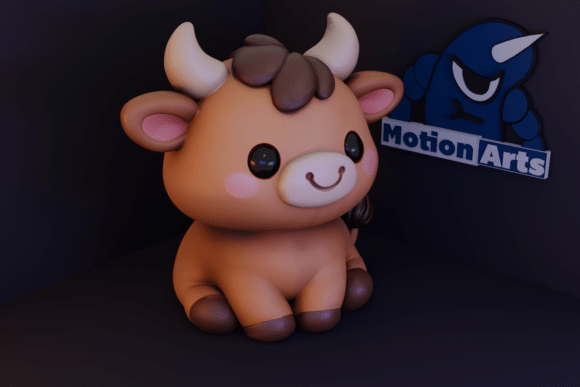 Cute Hippo 3D Print STL – Kawaii Seated Hippo Model for Desk Decor & Gifts - Image 7