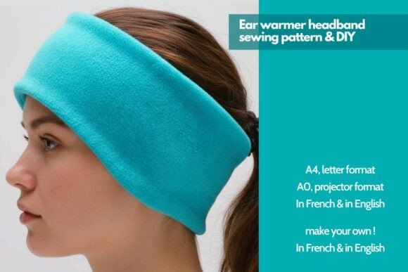Ear Warmer Hedband DIY & Sewing Pattern