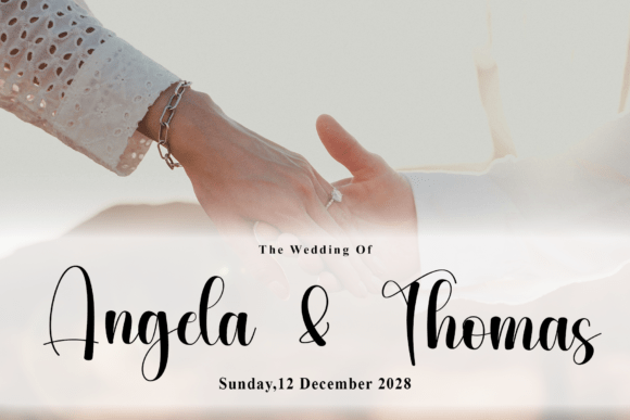 Family Calligraphy Font - Preview 2