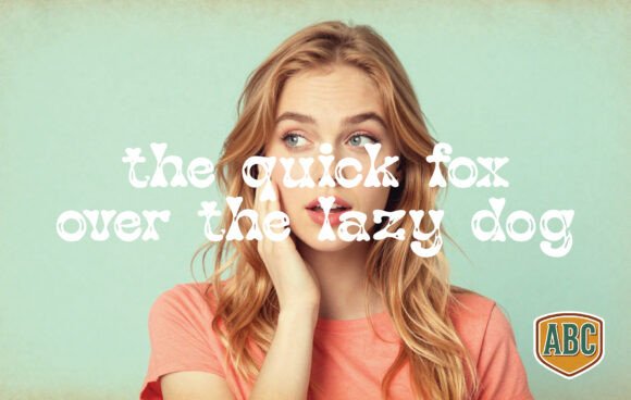 Friendly Retro Font PNG with transparent background - Preview 1