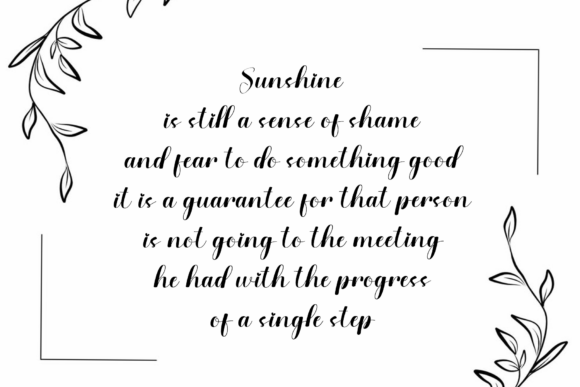 Fruity Orange Font - Preview 2