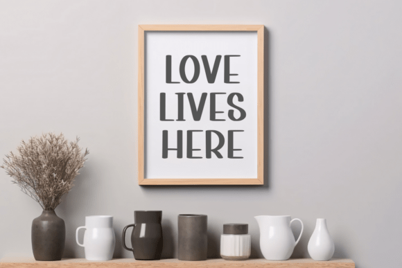 Glazed Heart Font - Preview 1