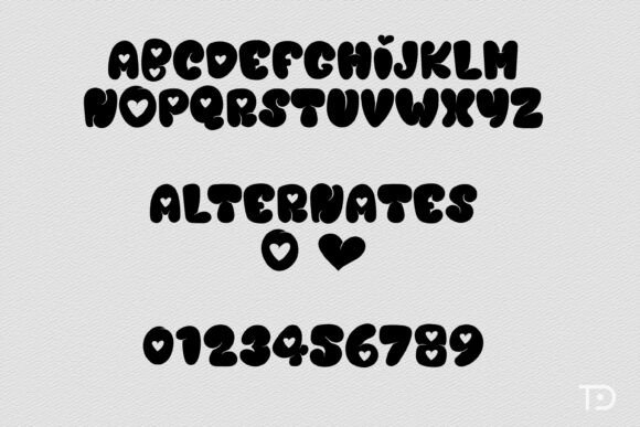Groovy Loveis Font - Preview 2
