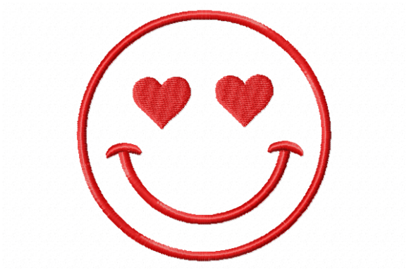 Groovy Valentine's Day Embroidery Design