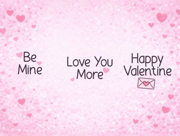 Happy Hearts Font - Preview 3