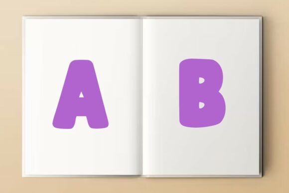 Happy Shines Font PNG with transparent background - Preview 2