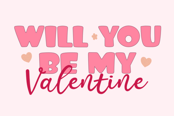 Little Moment Love Duo Font PNG with transparent background - Preview 1