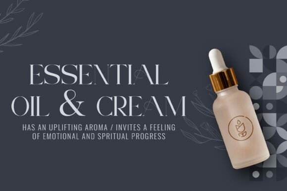 Luxeria Font PNG with transparent background - Preview 1