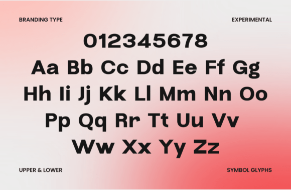 Megib Font PNG with transparent background - Preview 3