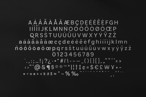 Modo Font PNG with transparent background - Preview 4