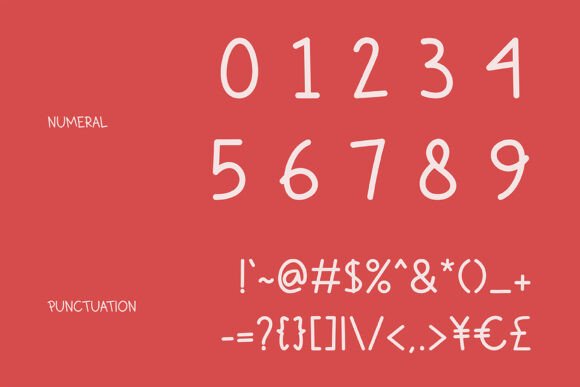 Naraa Font PNG with transparent background - Preview 2
