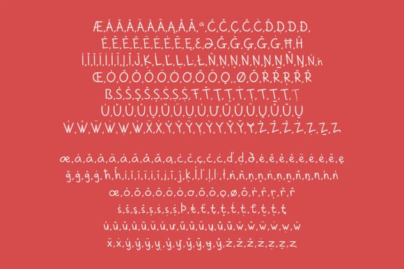 Naraa Font PNG with transparent background - Preview 4