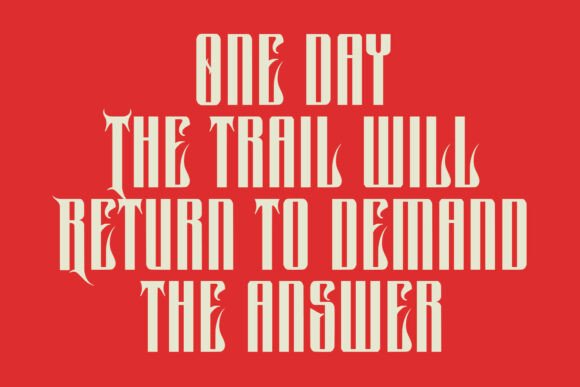 Qiropt Font PNG with transparent background - Preview 3
