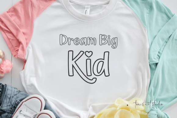 Reaktion Kids Line Font PNG with transparent background - Preview 1