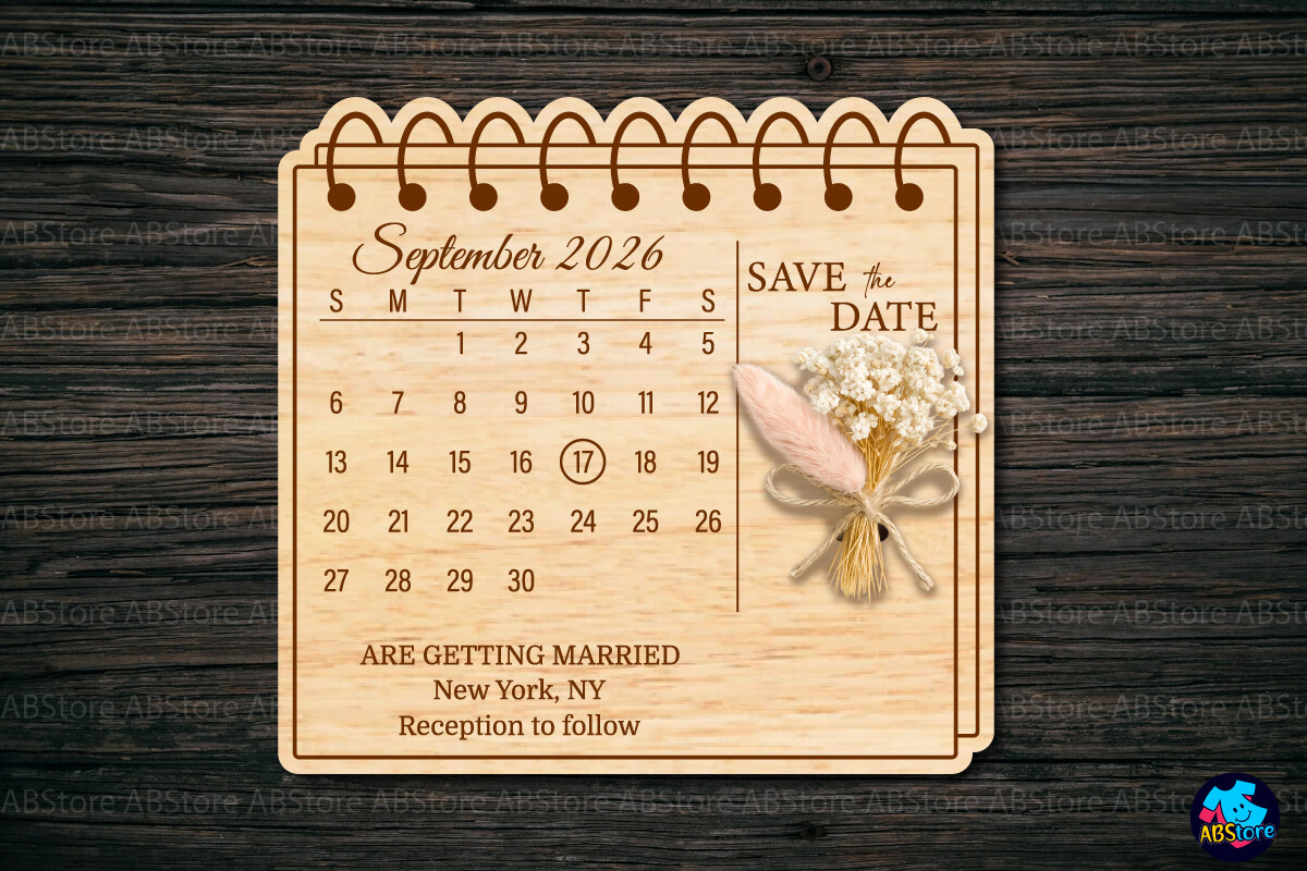 Save the Date Laser Cut Bundle