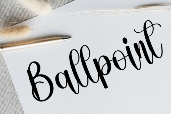 Smooth Delightful Font PNG with transparent background - Preview 2