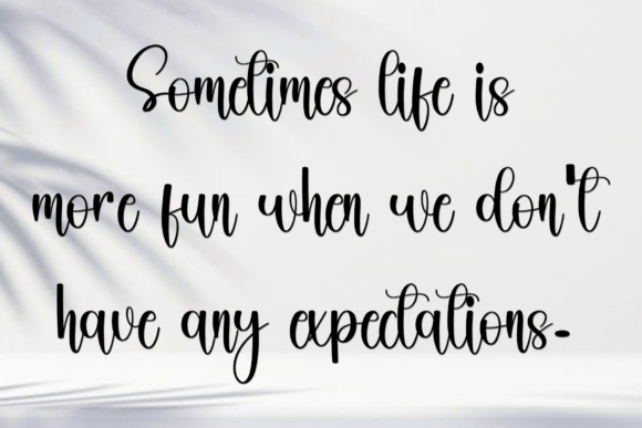 Smooth Delightful Font PNG with transparent background - Preview 3