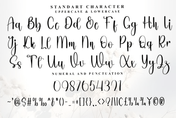 Smooth Delightful Font PNG with transparent background - Preview 4
