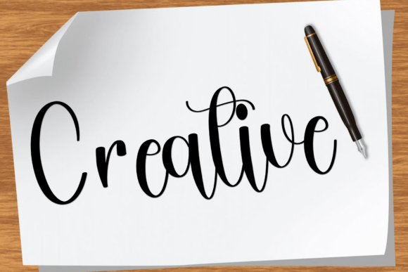 Smooth Delightful Font PNG with transparent background - Preview 6